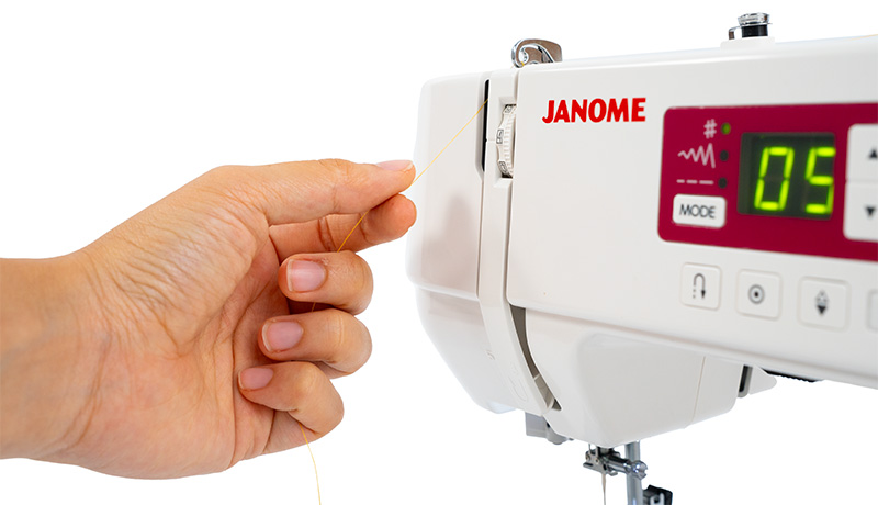 Janome DC1000 Easy Threading Path